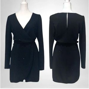 NWOT‼️ Speechless Black Wrap Dress (Juniors Size Medium)